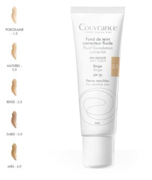 Avene Couvrance, tekoči puder - 4.0 Miel 