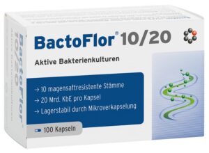 BactoFlor 10/20 za odrasle, 100 kapsul