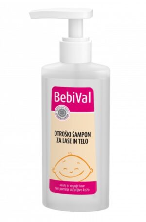 BebiVal šampon za lase in telo