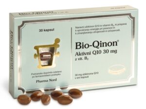 Pharma Nord Bio-Qinon Aktivni Q10 z vit. B2 - 30 kapsul