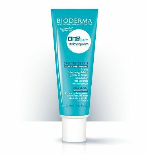 Bioderma ABCDerm Babysquam, krema za odstranjevanje temenc