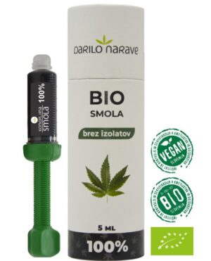 BIO konopljina smola 100%, 5 ml