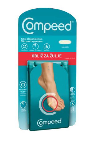 Compeed, obliži za žulje - mali