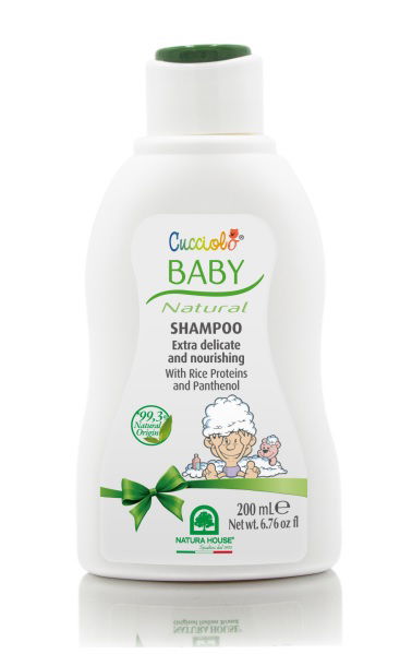 Cucciolo Baby Natural, izjemno nežen hranljiv šampon za dojenčke