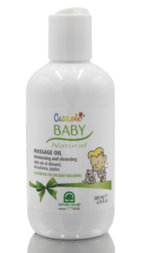 Cucciolo Baby Natural, vlažilno čistilno olje za dojenčke