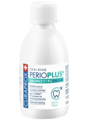 Curaprox Perio Plus Balance, ustna voda CHX 0.05