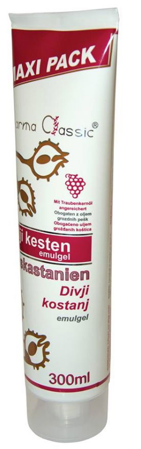 Pharma Classic Divji kostanj, emulgel - 150 ml