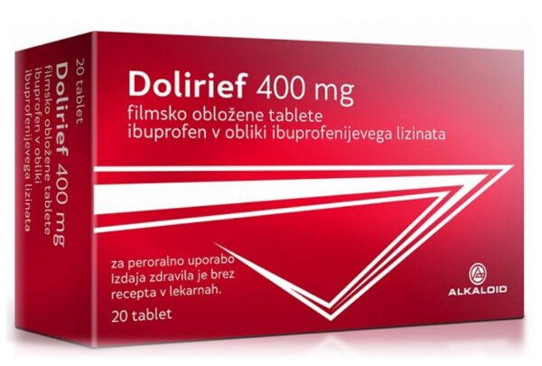 Dolirief 400 mg, filmsko obložene tablete