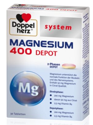 Doppelherz System Magnezij 400 Depo, tablete