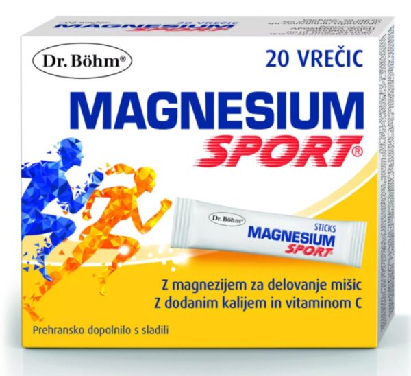 Dr. Böhm Magnesium Sport, vrečice