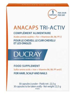 Ducray Anacaps Tri-activ, kapsule