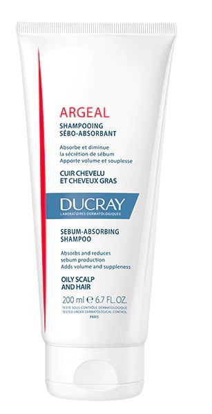 Ducray Argeal, šampon za absorpcijo sebuma za mastne lase