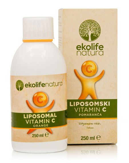 Ekolife Natura, Liposomski vitamin C - 250 ml