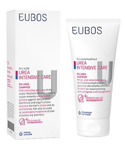 Eubos 5% Urea, šampon za suhe lase