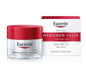 Eucerin Hyaluron Volume-Filler Lift, dnevna krema za suho kožo