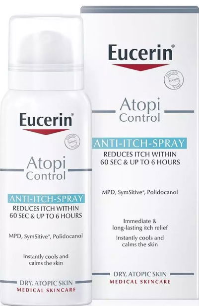 Eucerin AtopiControl, sprej proti srbenju