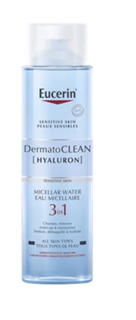 Eucerin Dermatoclean Hyaluron, čistilni fluid 3 v 1 - 200 ml