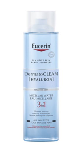 Eucerin Dermatoclean Hyaluron, čistilni fluid 3 v 1 - 400 ml