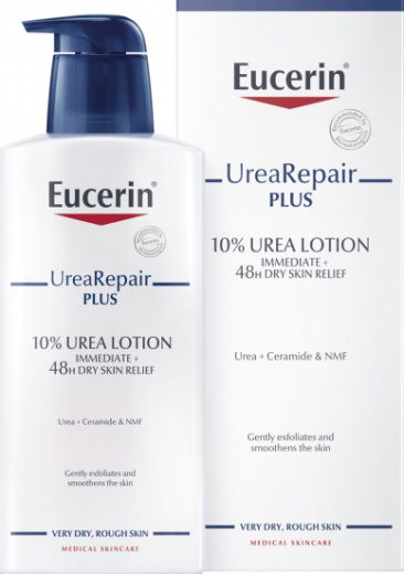 Eucerin UreaRepair Plus 10%, losjon s pumpico - 400 ml 