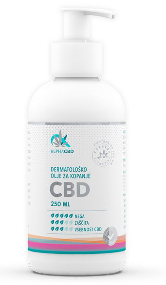 Favn Alpha CBD, dermatološko olje za kopanje