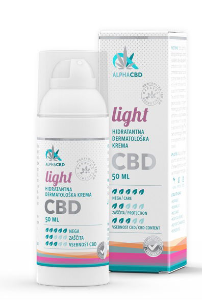 Favn Alpha CBD Light, dermatološka hidratantna krema