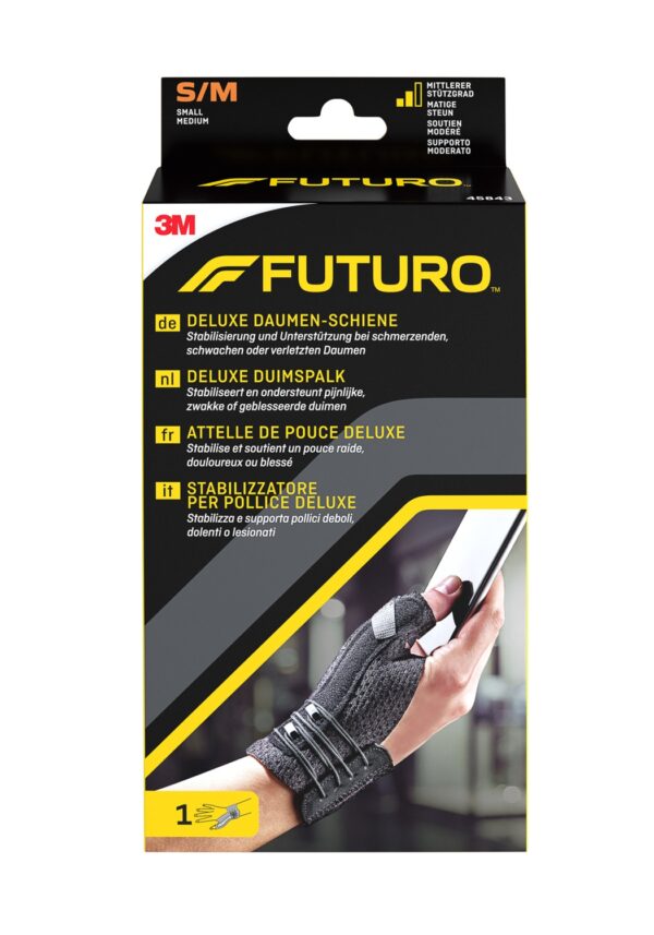 Futuro Sport, opornica za palec - črna L-XL