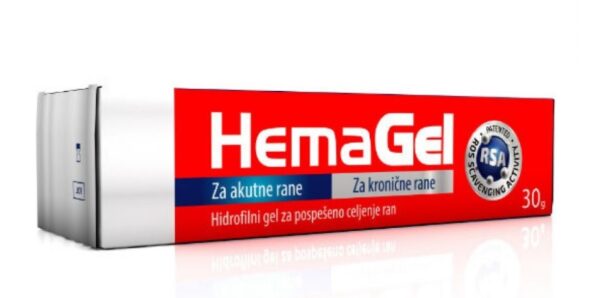 HemaGel, gel za rane - 30g