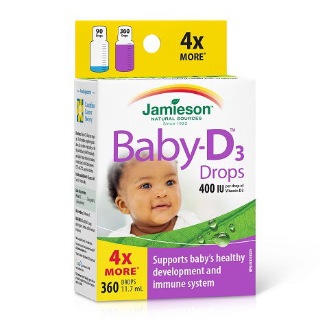 Jamieson Vitamin D Baby 400 IE, kapljice