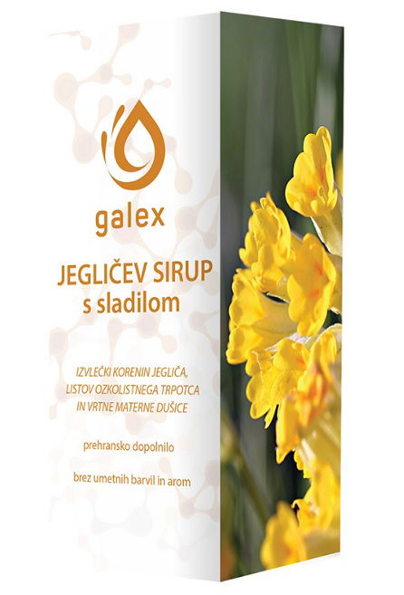 Galex, Jegličev sirup s sladilom