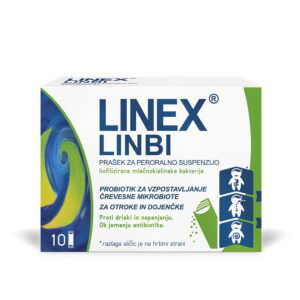 Linex Linbi, prašek za peroralno suspenzijo -10 vrečk