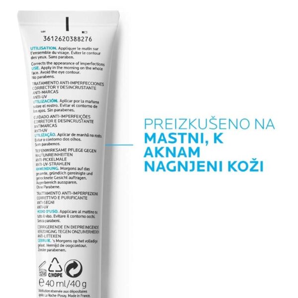 LRP Effaclar Duo+, korektivna nega, ki odmašuje pore ZF30