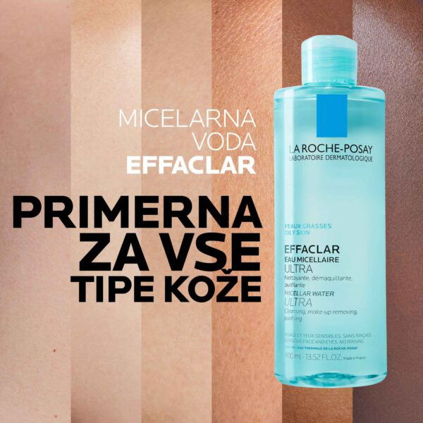 LRP Effaclar Ultra, micelarna voda - 400 ml