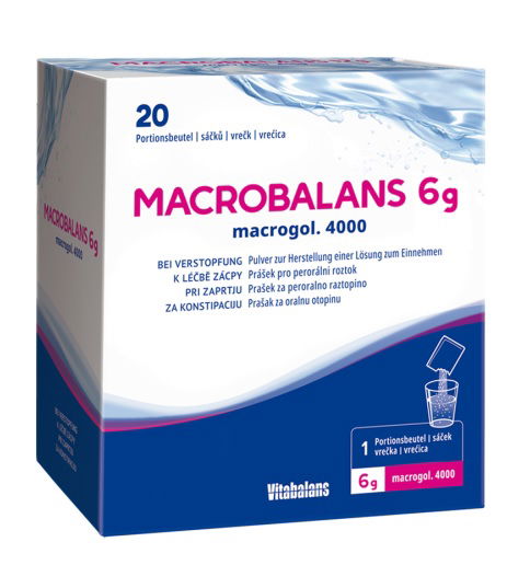 Vitabalans Kids Macrobalans, prašek proti zaprtju-6g