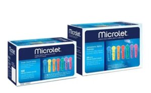 Microlet, 25 lancet za uporabo s sprožilno napravo