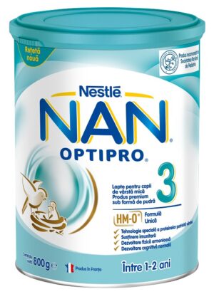 Nan Optipro 3, nadaljevalno mleko za dojenčke in majhne otroke od 10.meseca