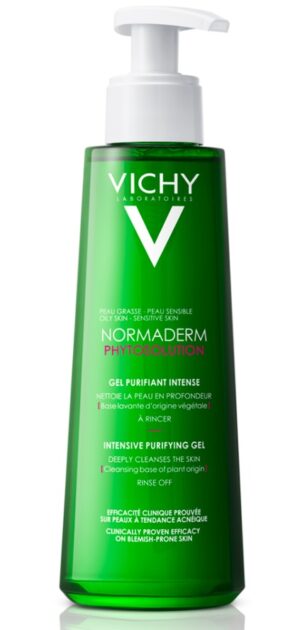 Vichy Normaderm Phytosolution, gel za intenzivno čiščenje za mastno in občutljivo kožo