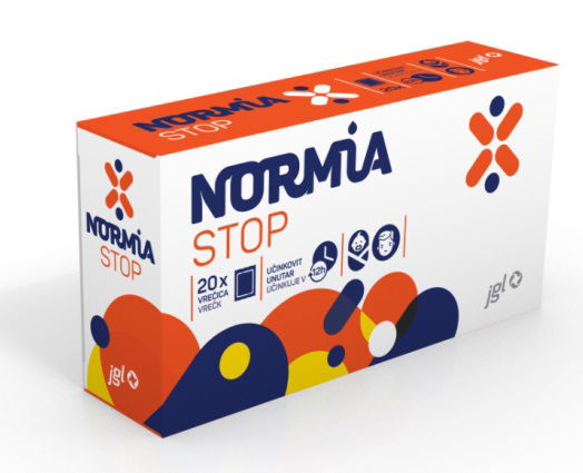 Normia STOP, vrečka