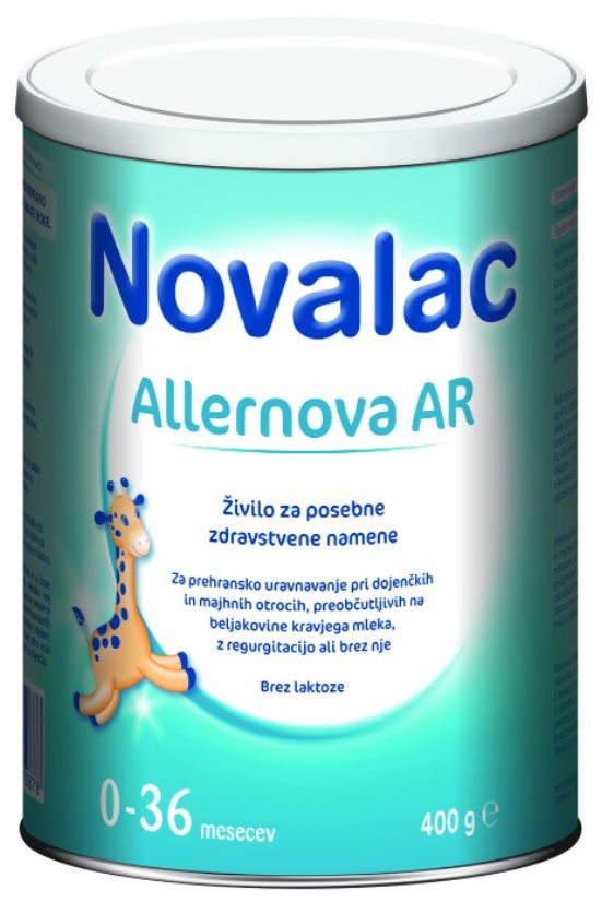 Novalac Allernova AR otroško mleko, 400 g