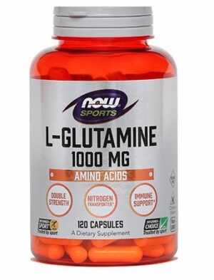 NOW L-Glutamin 1000 mg, kapsule