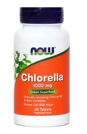 NOW Chlorella 1000 mg, tablete