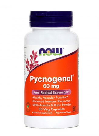 NOW Pycnogenol 60 mg, kapsule