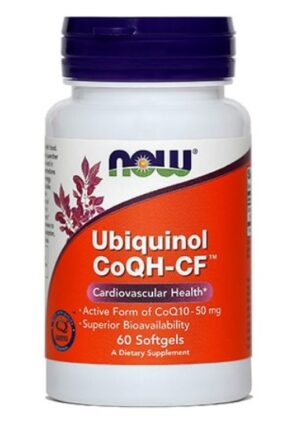 NOW Ubiquinol CoQH-CF 50 mg, kapsule