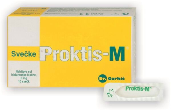 Proktis-M, svečke proti hemeroidom