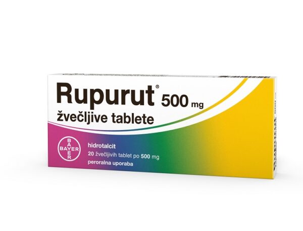 Rupurut, 20 žvečljivih tablet