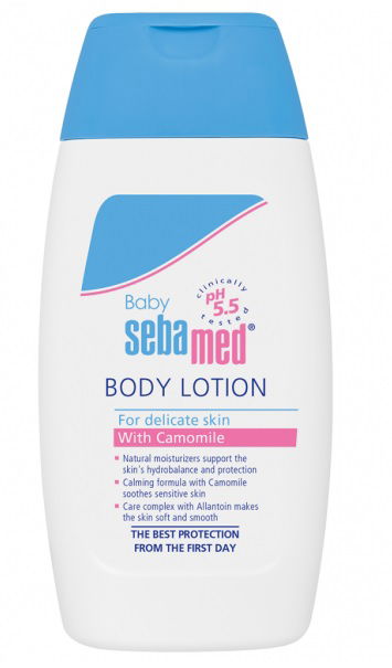 Sebamed Bebe, losjon za nego telesa normalna koža - 200 ml