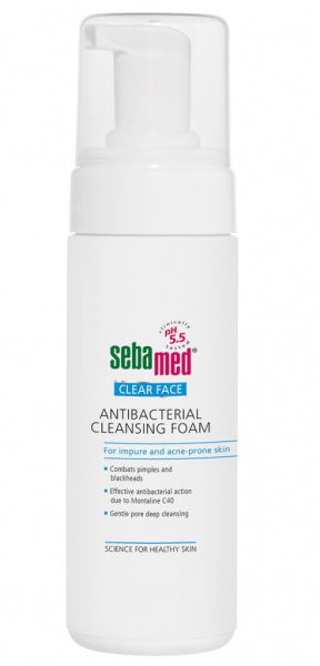 Sebamed Clear Face, antibakterijska pena za umivanje