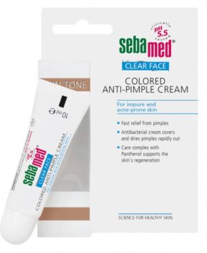 Sebamed Clear Face, obarvana krema proti aknam