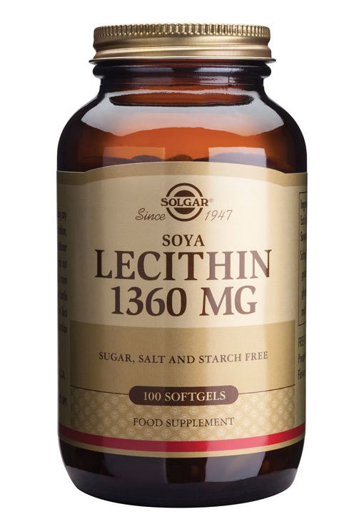 Solgar Sojin lecitin 1360mg, kapsule