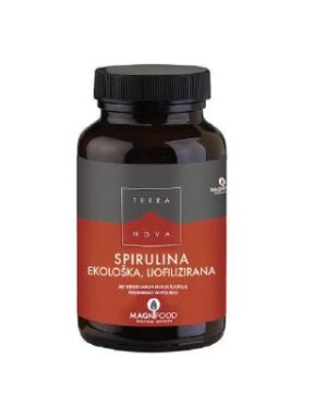 Terranova Spirulina - ekološka liofilizirana, kapsule