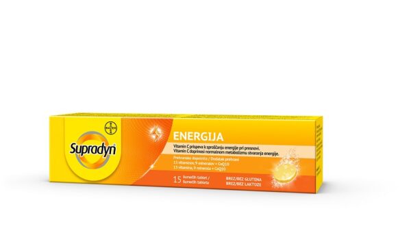 Supradyn Energija Q10, 15 šumečih tablet